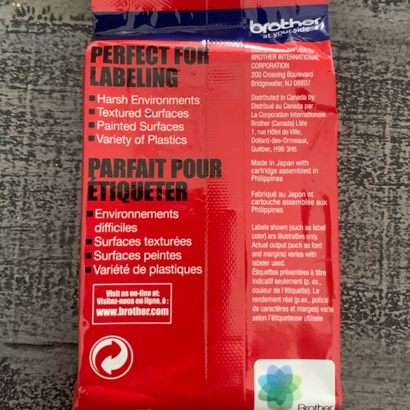 TZe Tape for Brother Label Machines. Fits machines that use TZe tape Yellow NWT - Picture 2 of 3